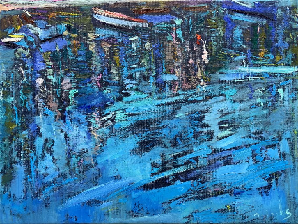 Changes, oil on linen, 80x60 cm