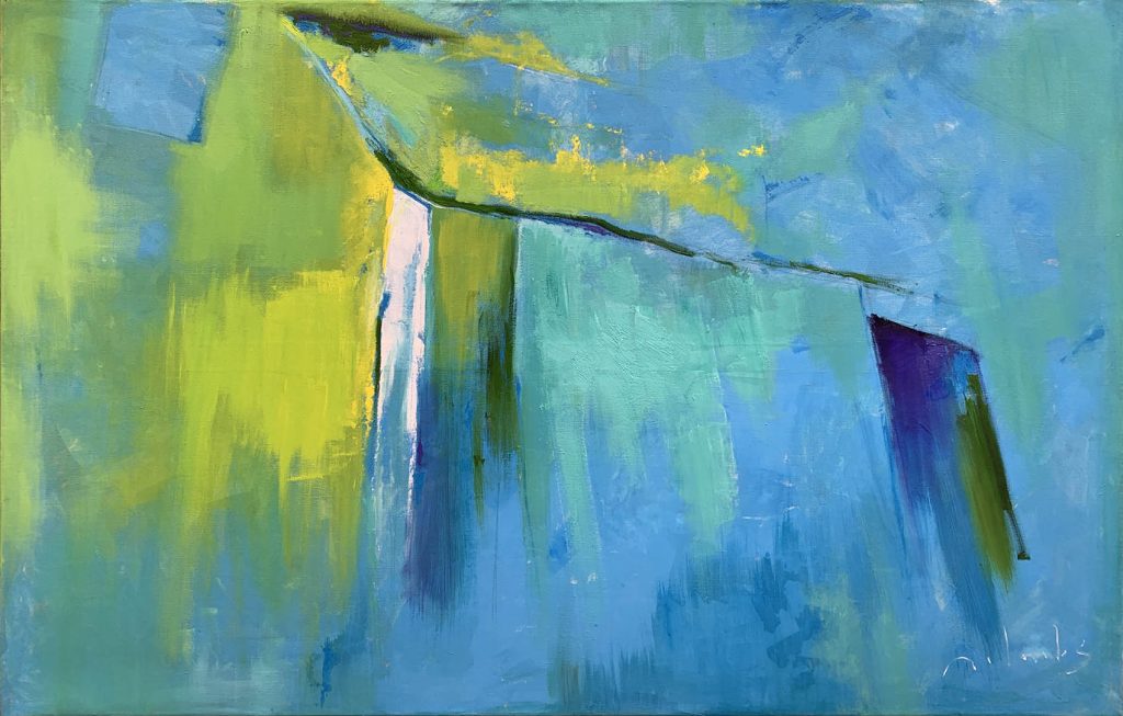 "Primary", oil on linen, 190x120 cm